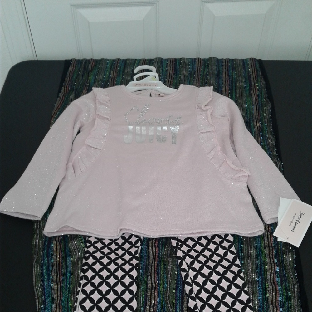 Girl's Juicy Couture pant set size 4T